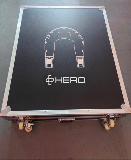 Neptune Storage Case for water rescue drones with HERO branding, designed to fit all Neptune models for marine safety and emergency use.