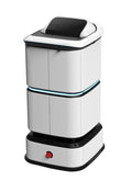 ATEAGO C2 Delivery/Hospitality Robot with sleek white body and compact design for business and industrial service automation.
