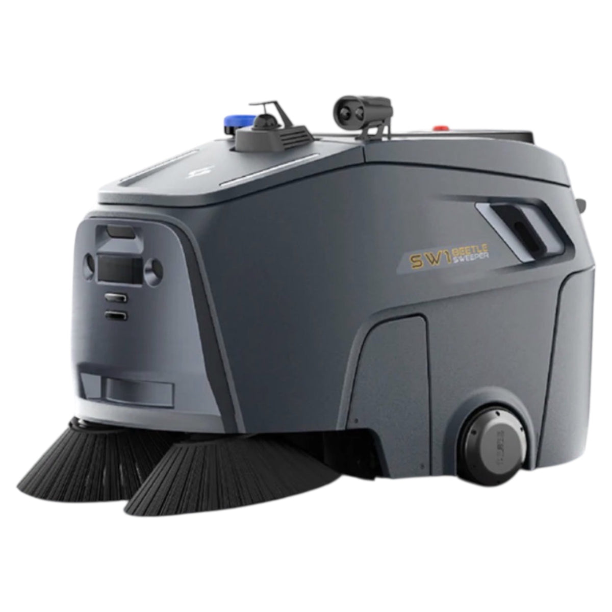 Gausium Beetle commercial floor sweeper robot with dual side brushes