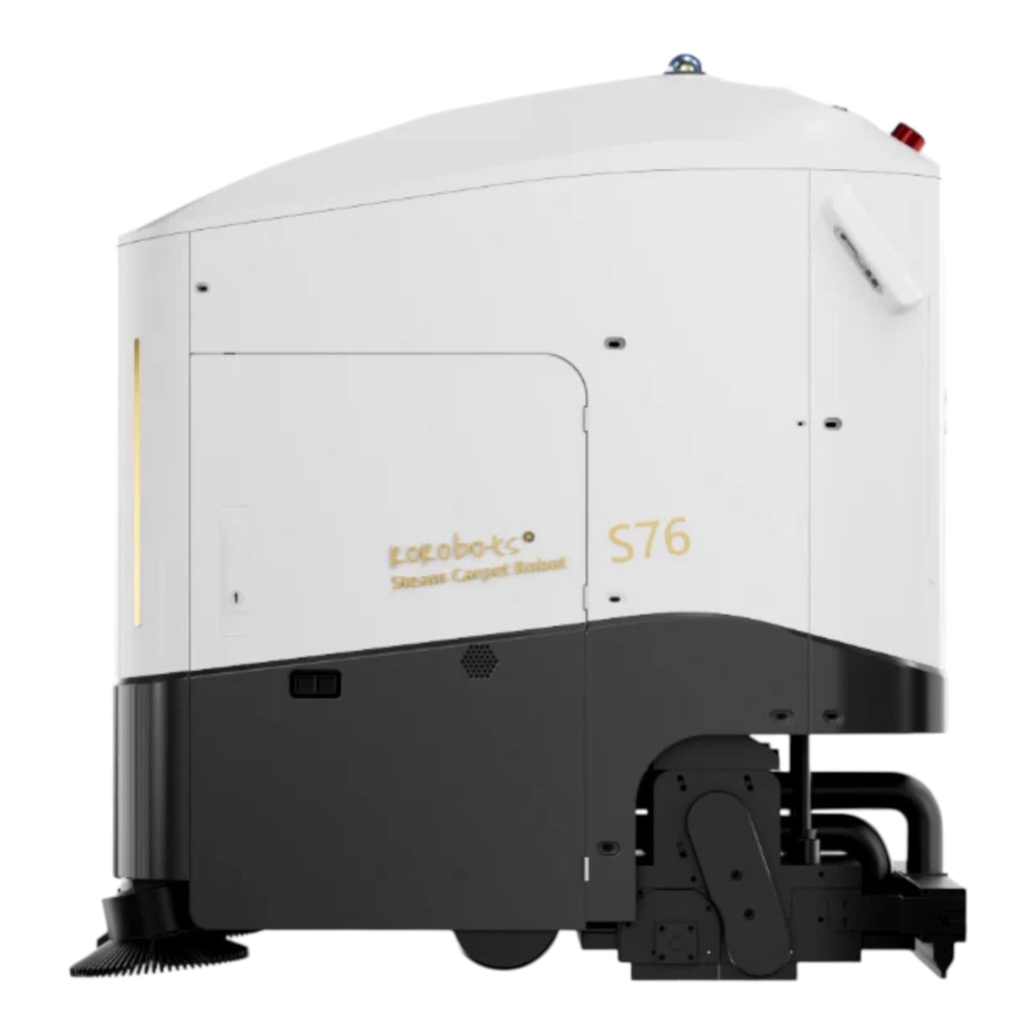 KOKOBOTS S76 carpet steam cleaning robot side view