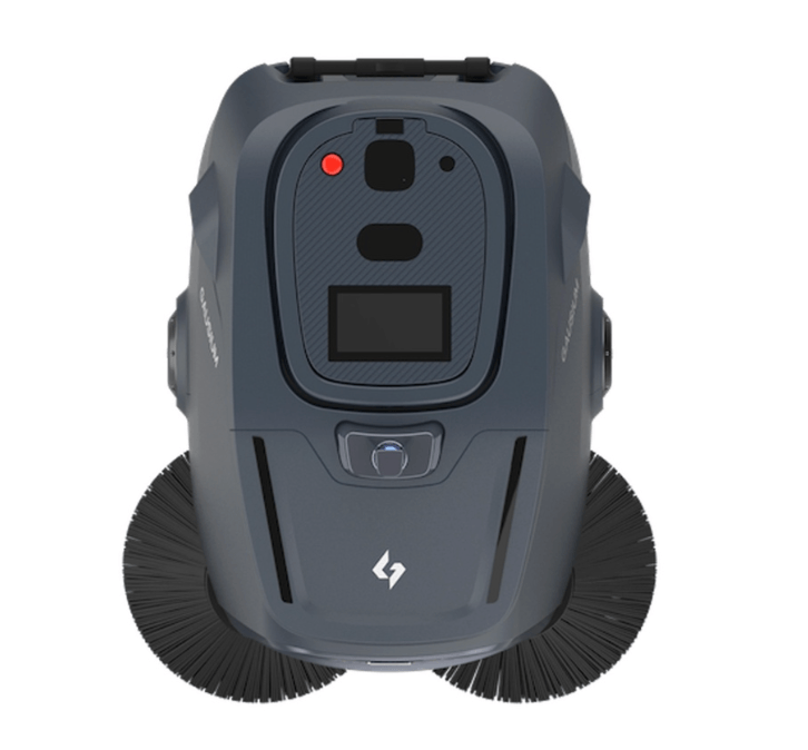 Gausium Beetle commercial floor sweeper robot top view