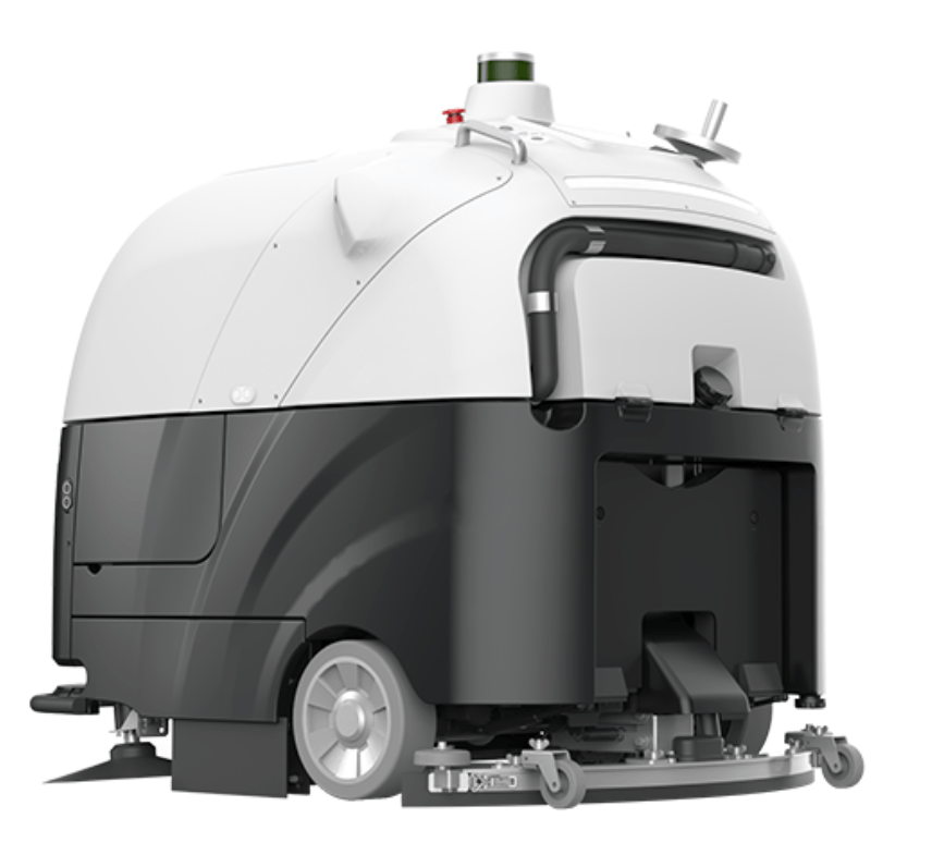 Modern outdoor cleaning robot with navigation features