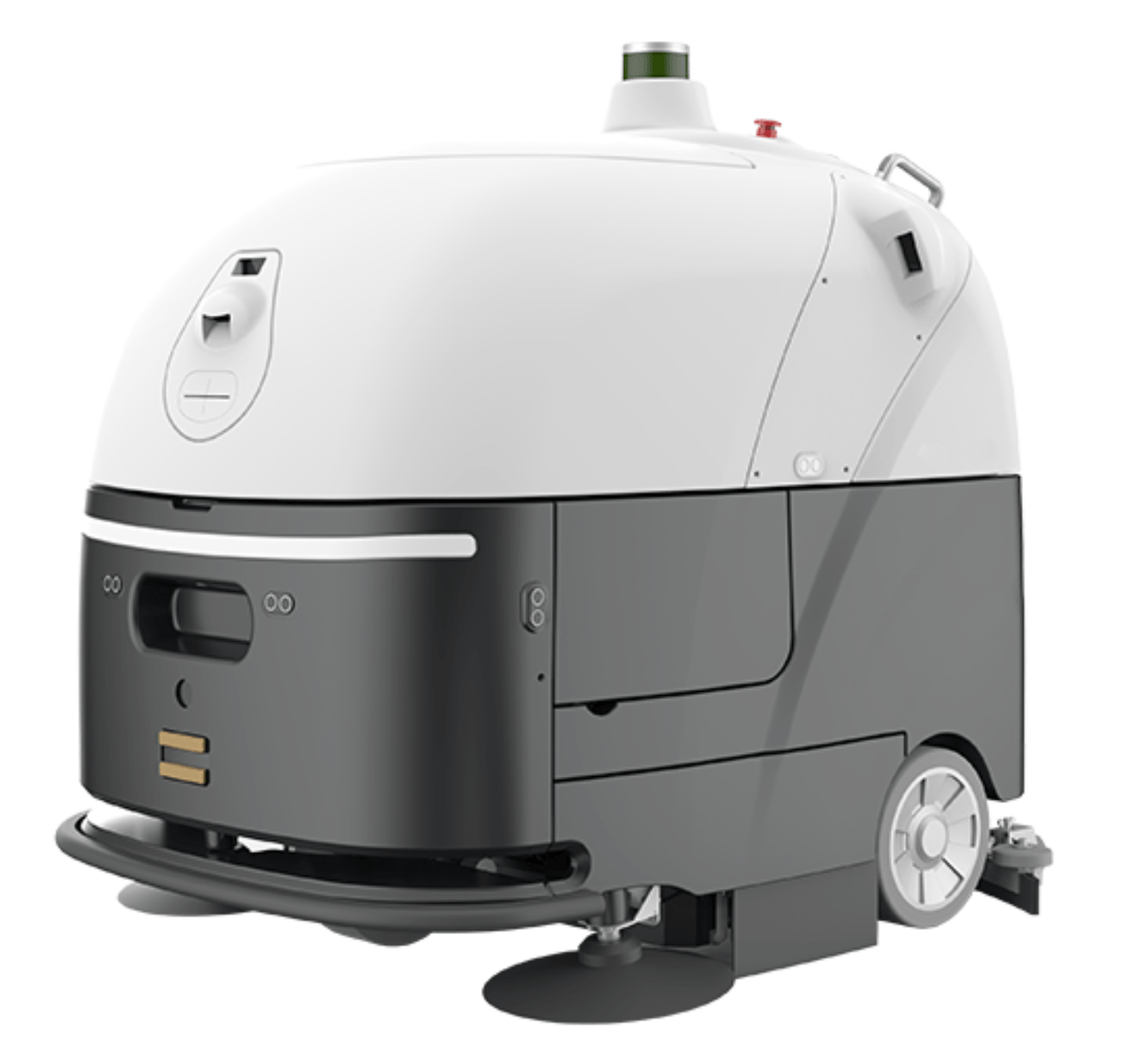 Outdoor cleaning robot for efficient cleaning