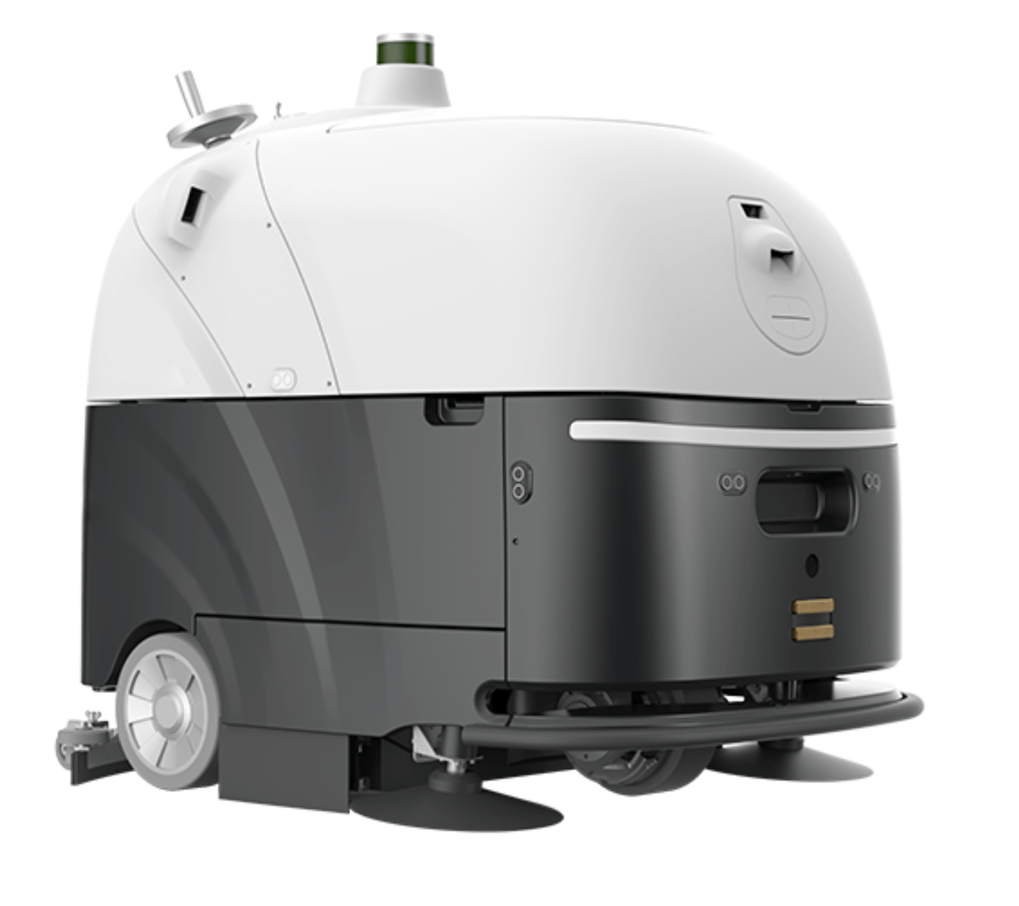Autonomous cleaning robot with obstacle sensors