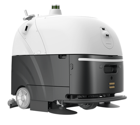 Autonomous cleaning robot with obstacle sensors