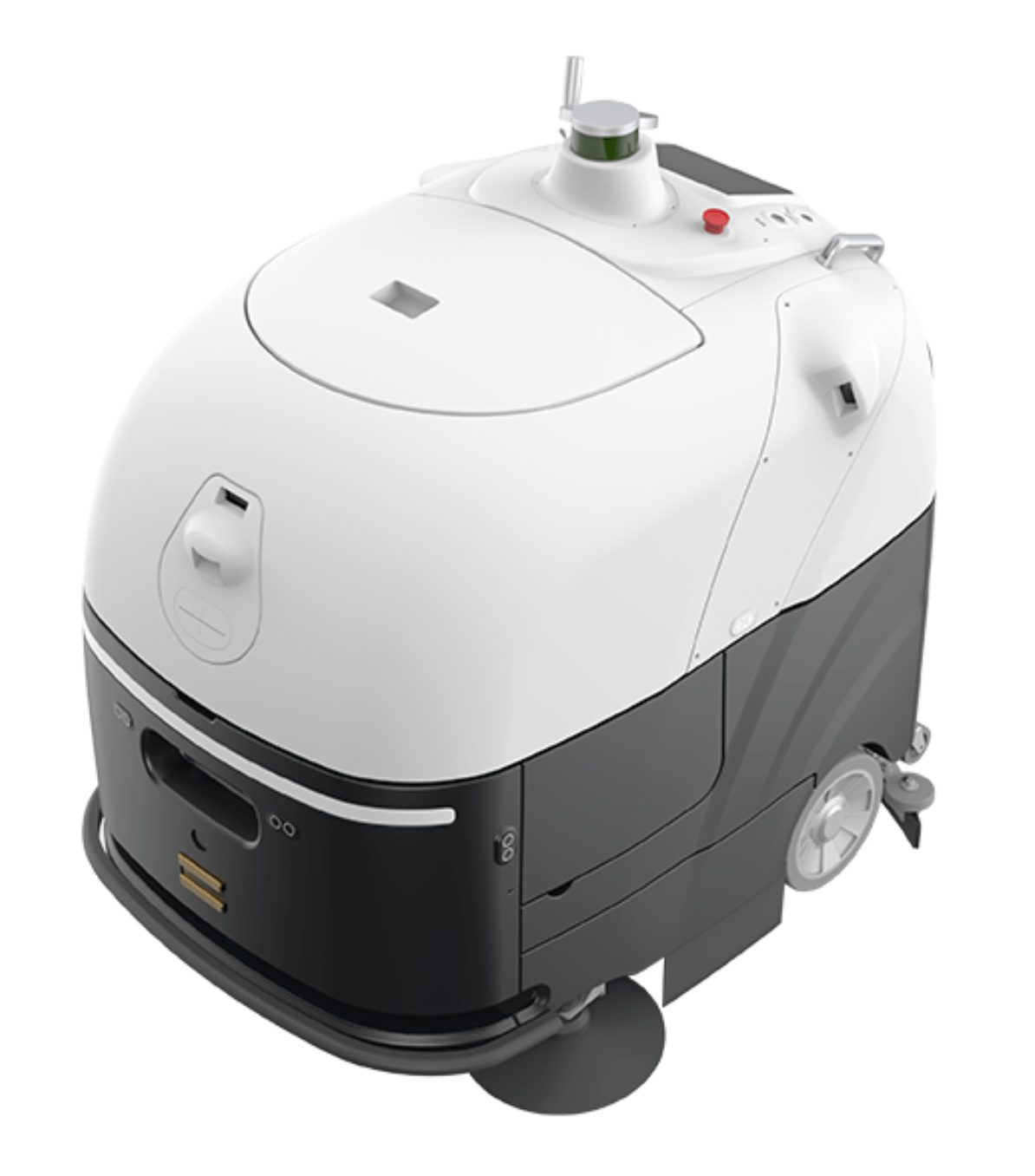 Advanced cleaning robot for large outdoor areas