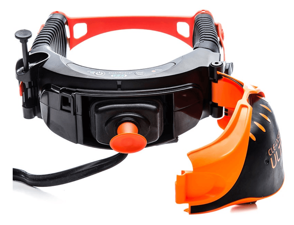 CleanSpace ULTRA Plug - Respirator Storage Seal securely attached to a CleanSpace ULTRA unit for post-decontamination storage. Durable nylon and silicone build.