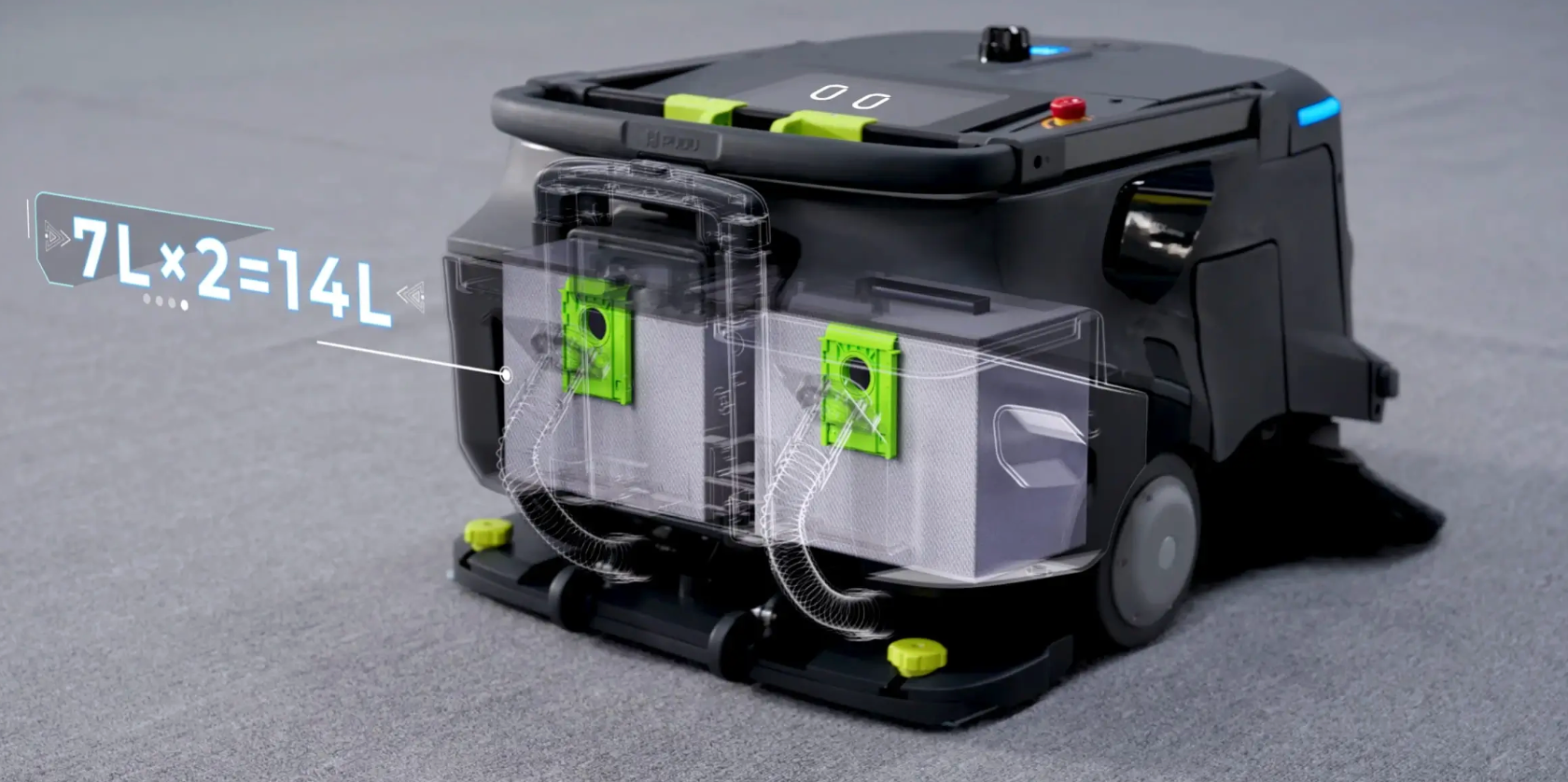 PUDU MT1 Vac: Autonomous Commercial Vacuum/Sweeper Cleaning Robot